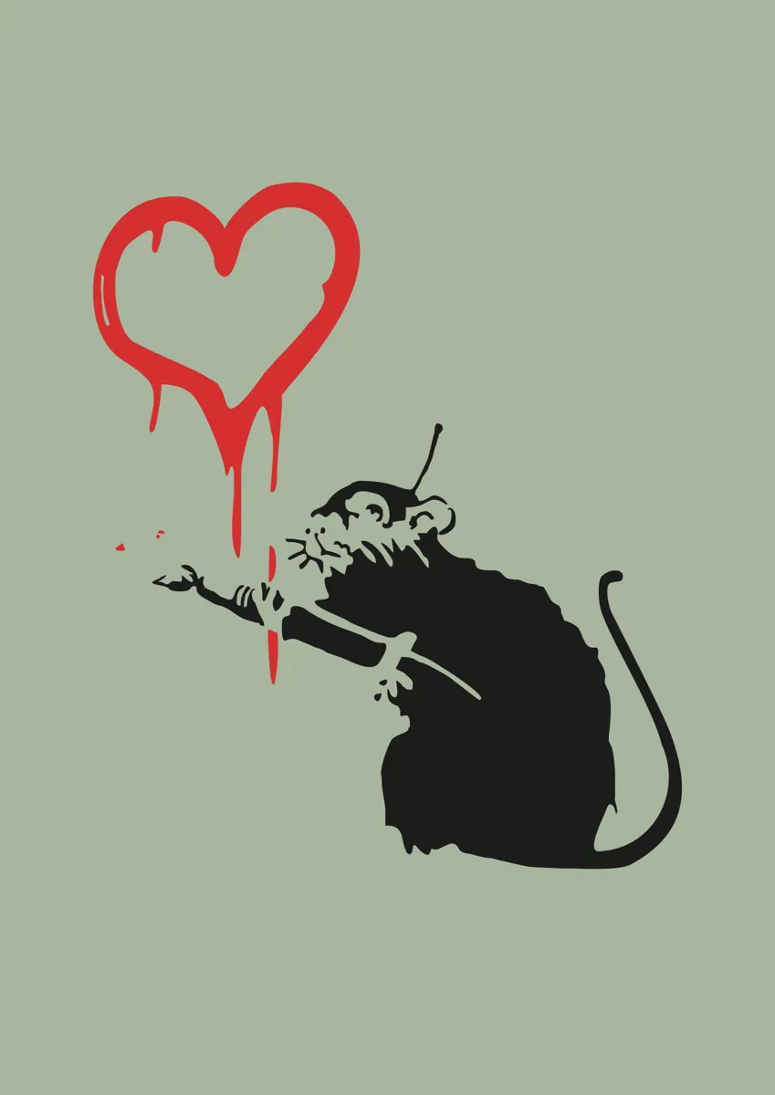 Love Rat fine art print